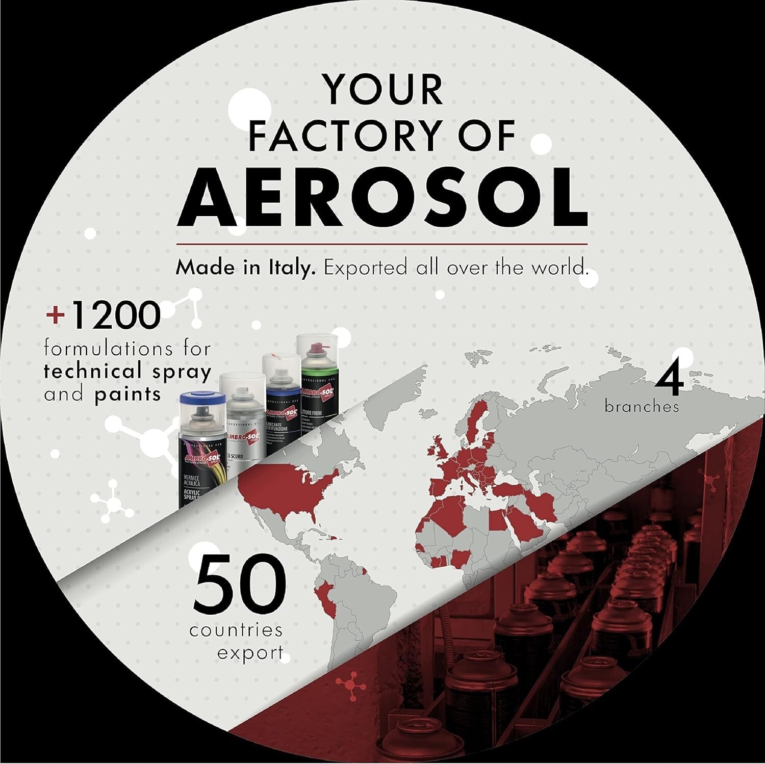 Dynamic Multi-Purpose Signal Blue Acrylic Spray Paint for All Surfaces, 10.4oz