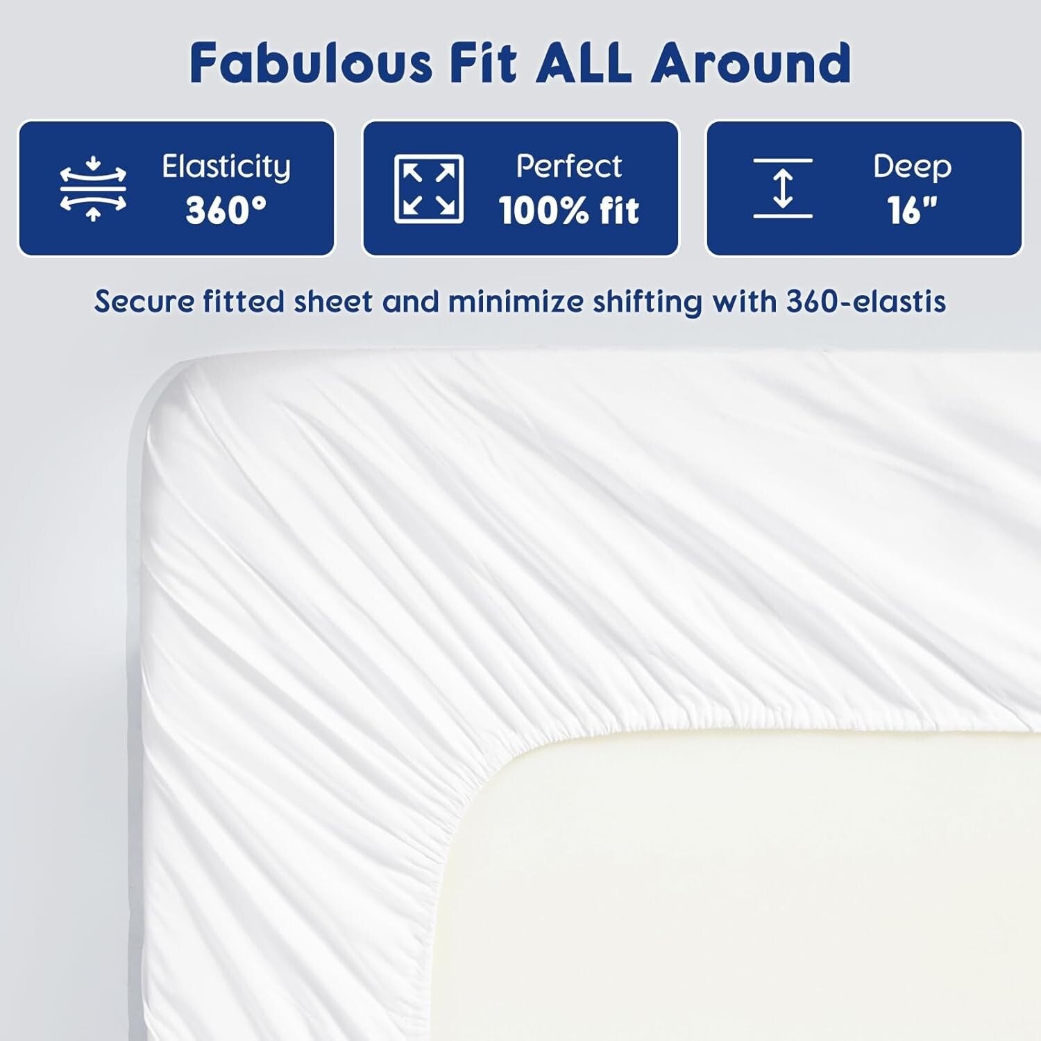 Eco-Friendly 1200 Thread Count Egyptian Cotton Sheet Set - Breathable & Soft