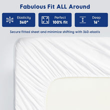 Load image into Gallery viewer, Eco-Friendly 1200 Thread Count Egyptian Cotton Sheet Set - Breathable &amp; Soft