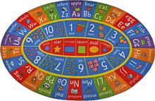 Load image into Gallery viewer, Interactive Kids Learning Rug - ABC &amp; Numbers Play Mat for Classroom &amp; Home