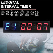 Load image into Gallery viewer, Customizable 20x4.7in Interval Timer with Remote - Perfect for All Trainings