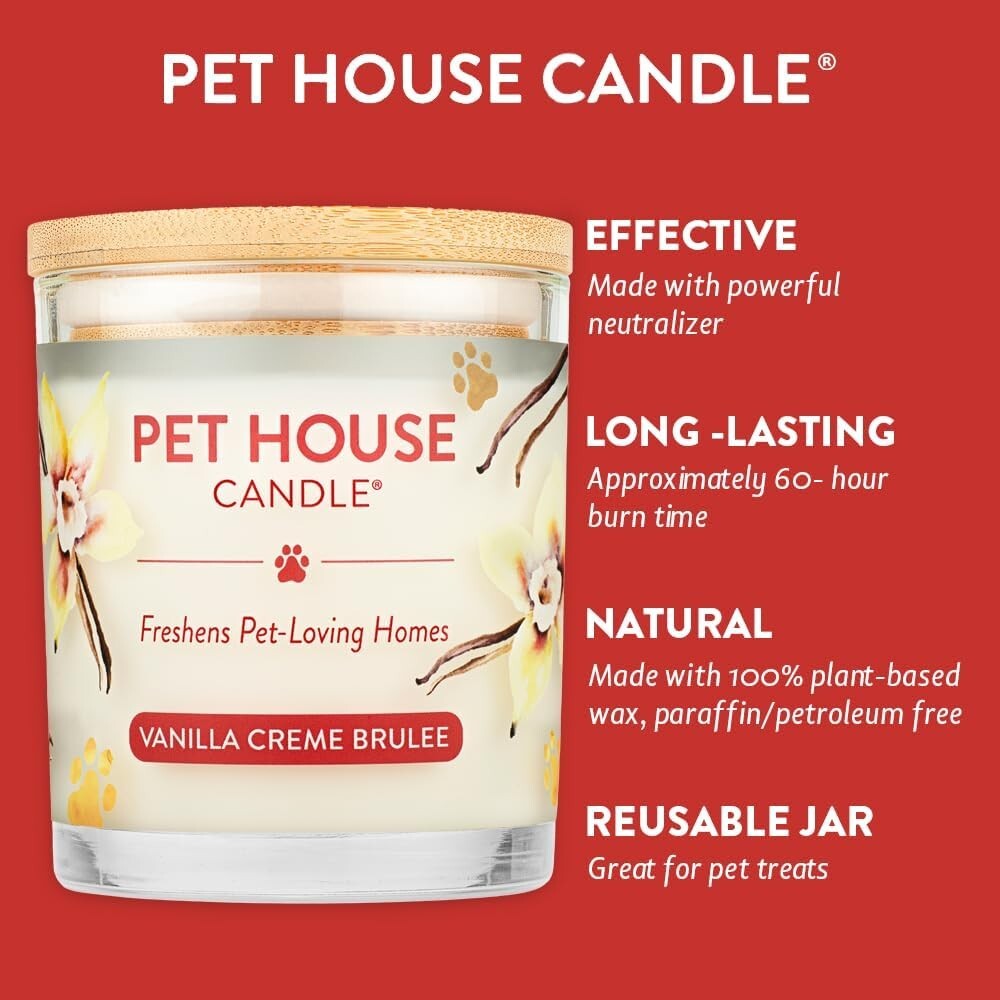 Charming Animal-Shaped Vanilla Candle - 60 Hours of Effective Odor Control