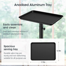 Load image into Gallery viewer, Durable Aluminum Salon Tray with 360° Swivel Wheels - Ideal for Professionals