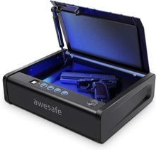 Load image into Gallery viewer, Biometric Fingerprint Gun Safe with Quick Access and Keypad - Secure Storage