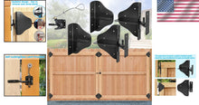 Load image into Gallery viewer, Versatile Gate Hardware Kit with Easy Install Brackets for Garden &amp; Driveway
