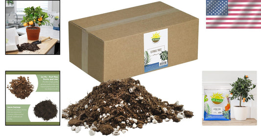 Organic 30qt Potting Soil for Citrus Trees – Ideal for Indoor and Outdoor Use