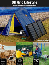 Load image into Gallery viewer, Lightweight 237Wh Mini Generator with LED Light - Perfect for Outdoor Adventures