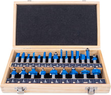 Load image into Gallery viewer, 24-Piece 1/2 Inch Shank T Shape Router Bits Set for Commercial &amp; DIY Users