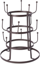 Load image into Gallery viewer, Elegant 3-Tier Mug Holder in Rustic Bronze – Perfect for Coffee &amp; Tea Lovers