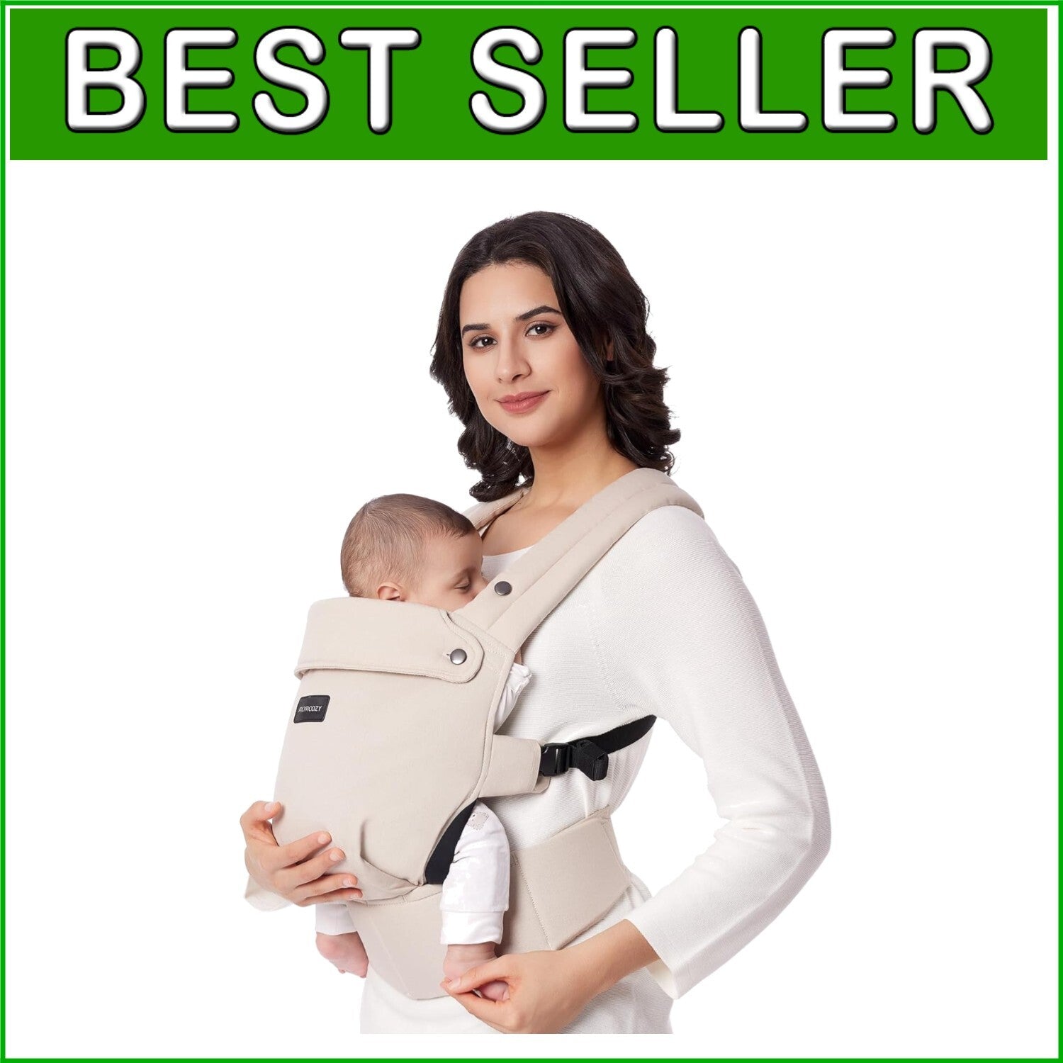 3-in-1 Lightweight Baby Carrier with Lumbar Support - Ideal for Growing Babies