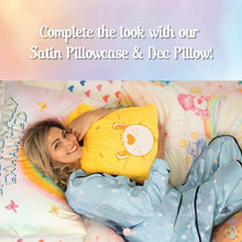 Load image into Gallery viewer, Care Bears Retro Rainbow 7-Piece Queen Bedding Set - Super Soft Comforter