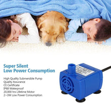 Load image into Gallery viewer, Multi-Filtered Ceramic Cat Water Fountain - 2.1L Capacity for Healthy Hydration