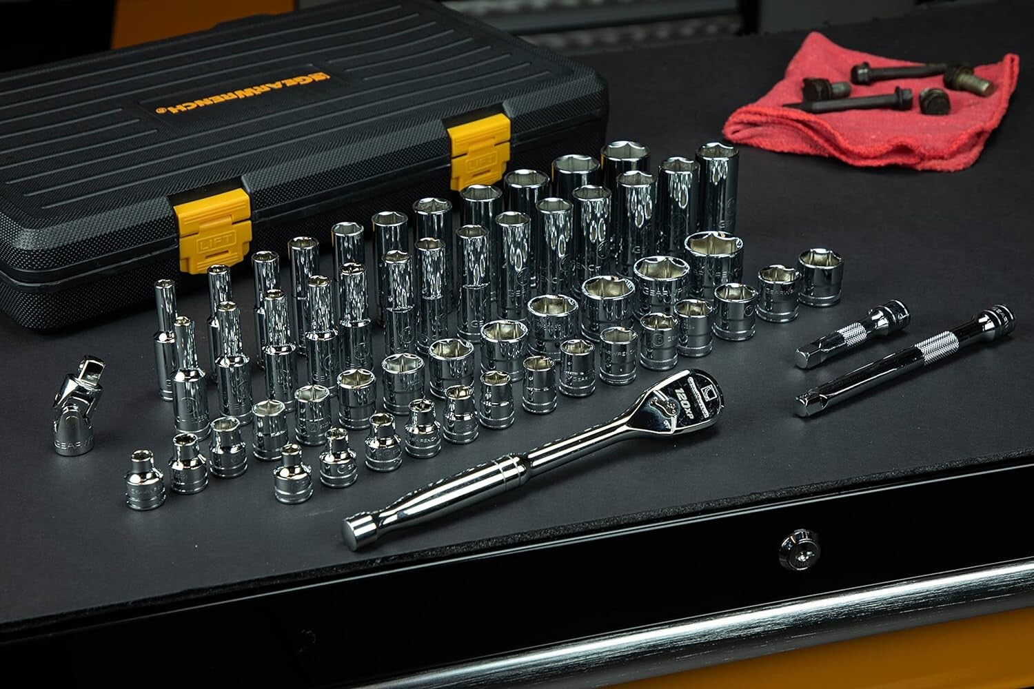 120XP 56-Piece Tool Set with 3/8" Drive - Ultimate Performance & Durability