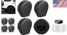 Load image into Gallery viewer, Heavy-Duty Tire Covers Set, Fits 30"-32" - Protectors for RVs, Trucks, Boats