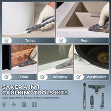 Load image into Gallery viewer, Efficient 4 in 1 Caulk Remover Kit - Ideal for Home and Bathroom Projects