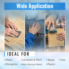 Load image into Gallery viewer, Durable 220 Grit Sandpaper - 100 Sheet Pack for Effortless Surface Preparation