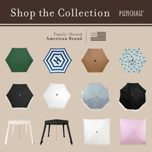 Load image into Gallery viewer, Lightweight 6 Ft Wine Red Market Umbrella with Tilt Control &amp; Steel Frame