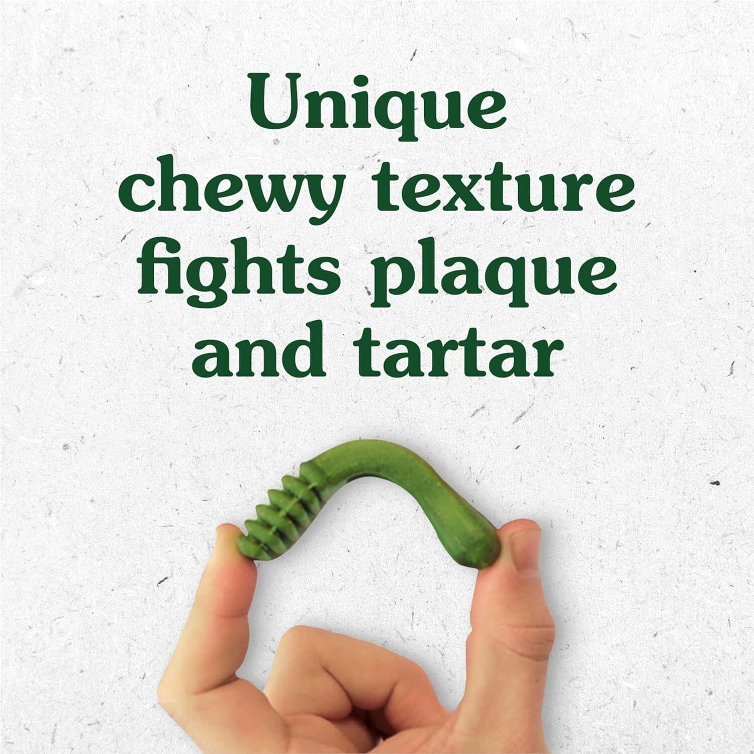 Natural Dental Dog Chews for Seniors - 27 oz Petite Size, Mouth-Wowing Flavor