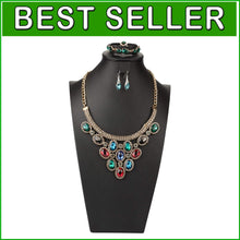 Load image into Gallery viewer, Professional Jewelry Display Stand for Necklaces &amp; Bracelets - 13.9" High