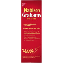 Load image into Gallery viewer, Wholesome GRAHAMS Original Graham Crackers - 12 Boxes with Whole Grain Goodness
