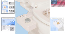 Load image into Gallery viewer, Classic 3.0 Non-Electric Bidet Seat Attachment with Adjustable Water Pressure