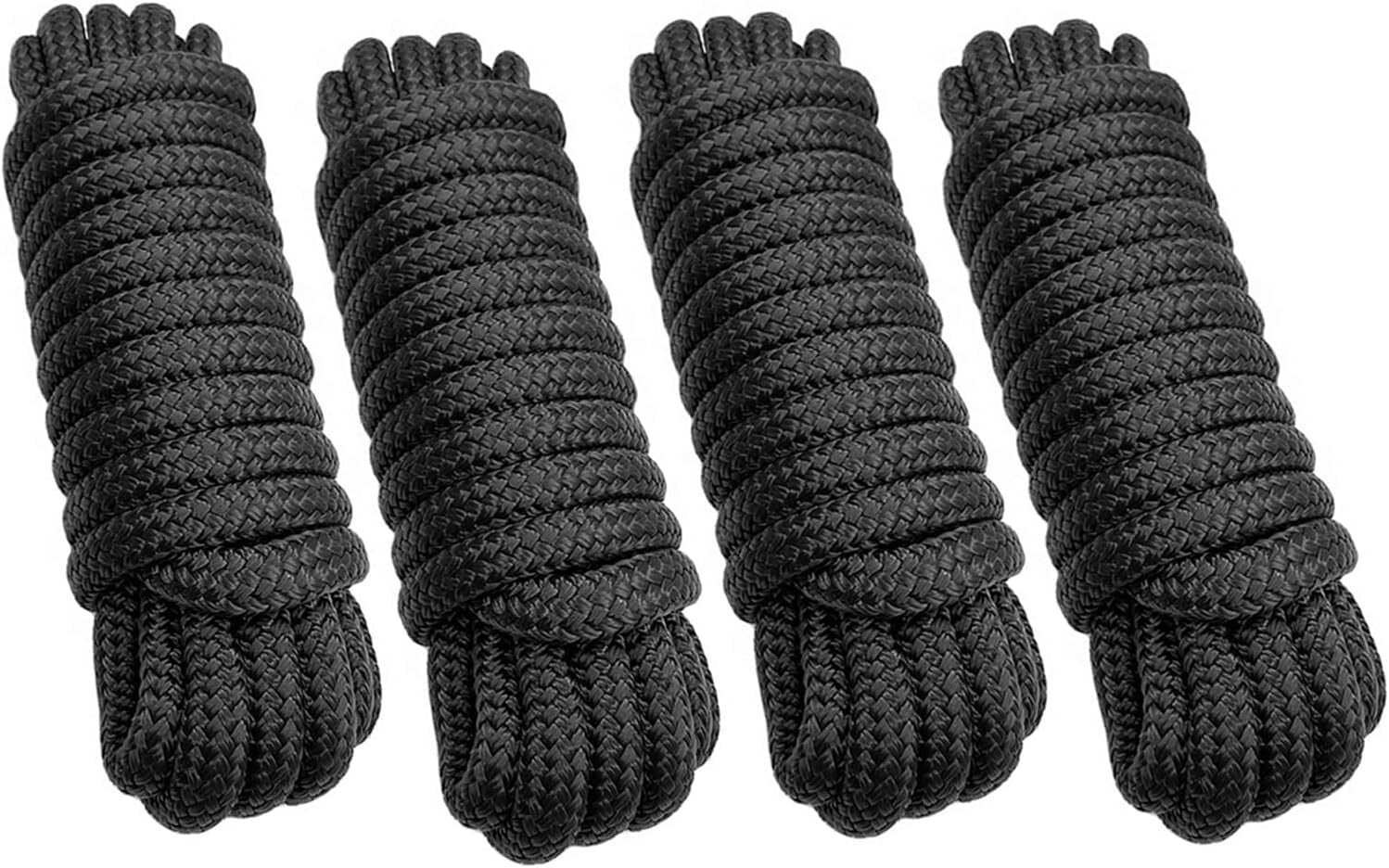 Double Braided Nylon Docking Lines 5/8" x 15' - Ultimate Strength & Durability
