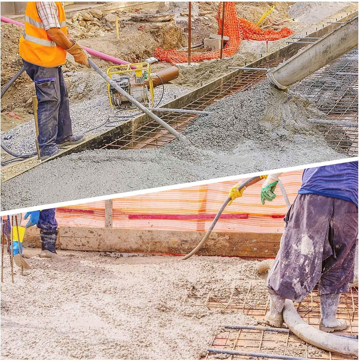 Efficient 1500W Electric Concrete Vibrating Tool - Lightweight & Portable