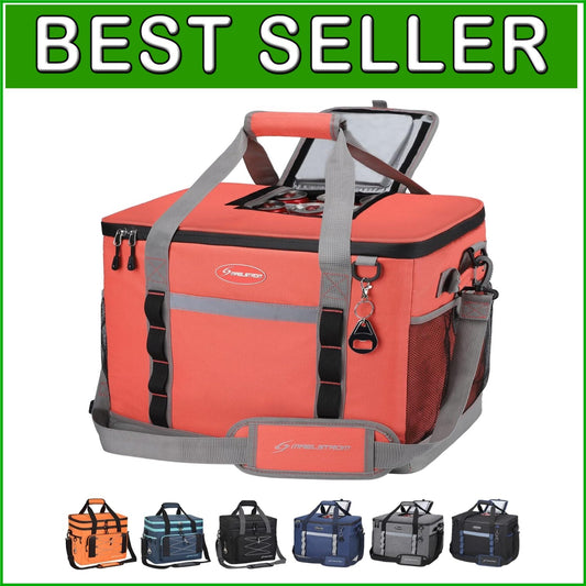 Durable & Versatile 75 Can Cooler Bag - Ideal for Grocery Shopping & Road Trips