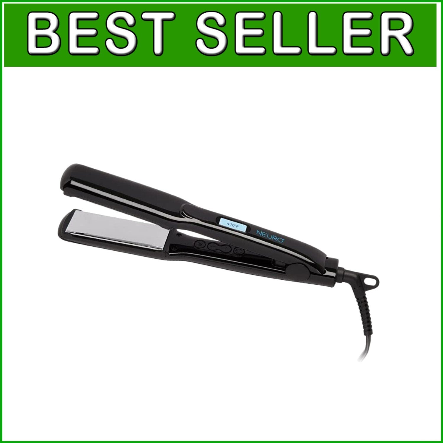 Lightweight Adjustable Temperature Titanium Flat Iron for Sleek Hair Results