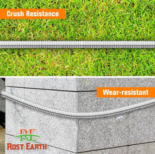 Load image into Gallery viewer, Heavy-Duty 50 FT 304 Stainless Steel Hose - Puncture Resistant and Connectable