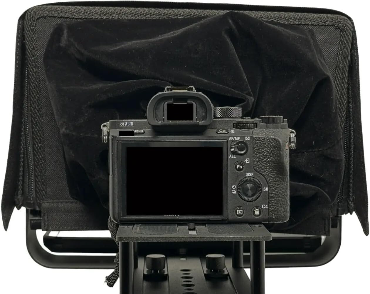 Adjustable iPad/Tablet Teleprompter with 70/30 Glass & Carry Case - No Assembly