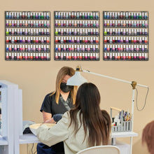 Load image into Gallery viewer, Sturdy 6-Tier Metal Nail Polish and Essential Oils Organizer - Fits 108 Bottles