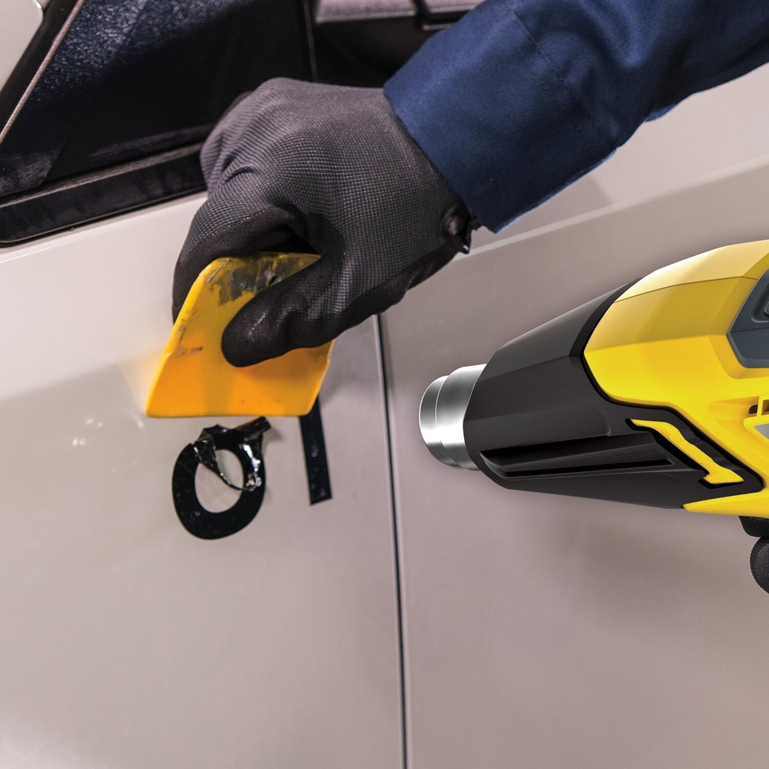 Precision Heat Gun with LCD Display & 2 Nozzles - Ideal for DIY Projects