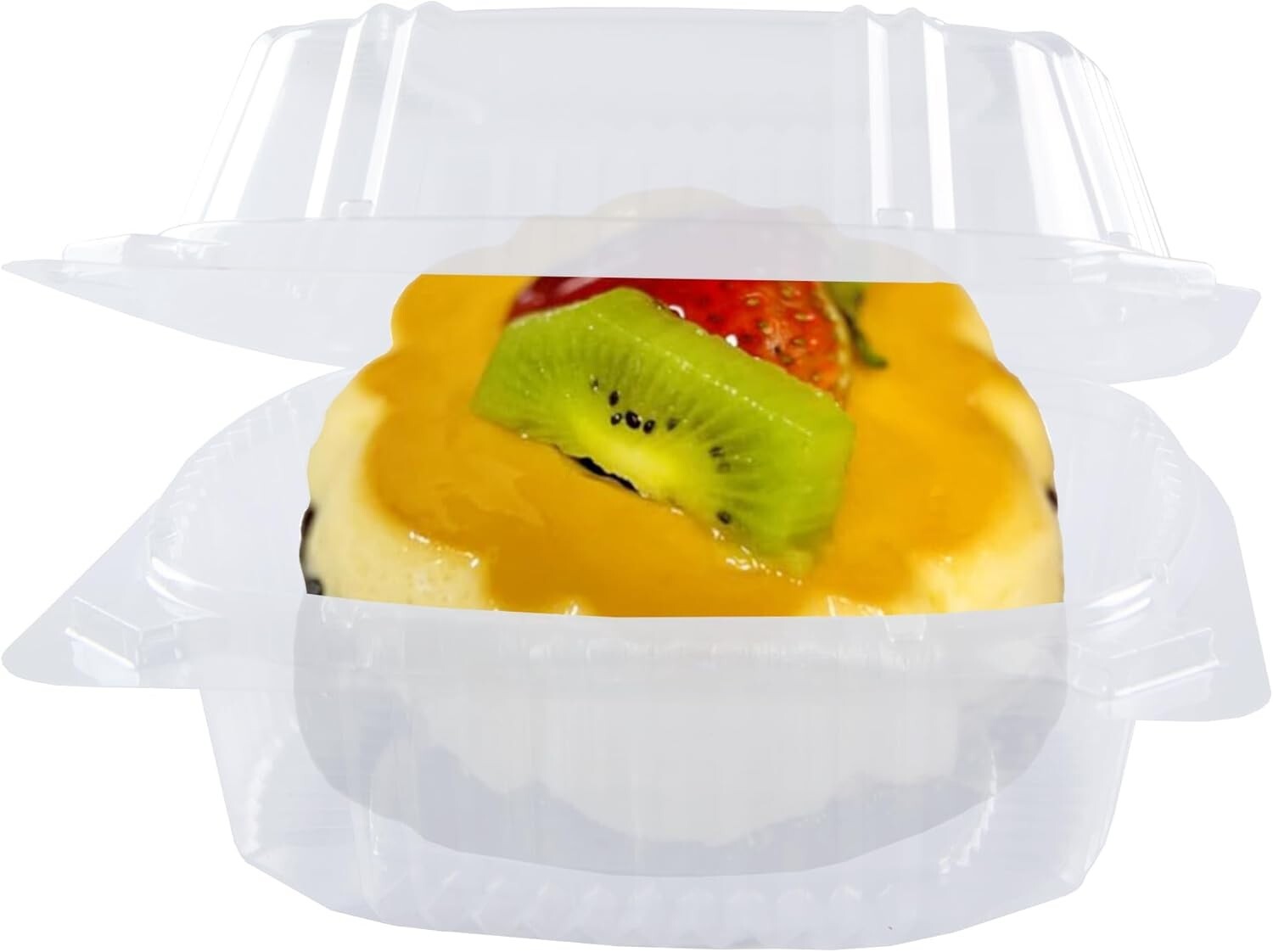 Innovative Bakeable Plastic Mini Cake Pan Set - 25 Pans + Storage Containers