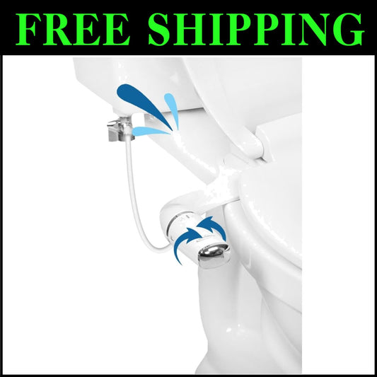 Eco-Friendly Bidet Attachment for Toilet – Adjustable Cleansing & Easy Install