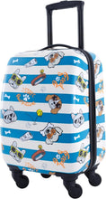Load image into Gallery viewer, Spacious and Fun 5-Piece Kids' Luggage Set with Hardside Carry-On &amp; Neck Pillow