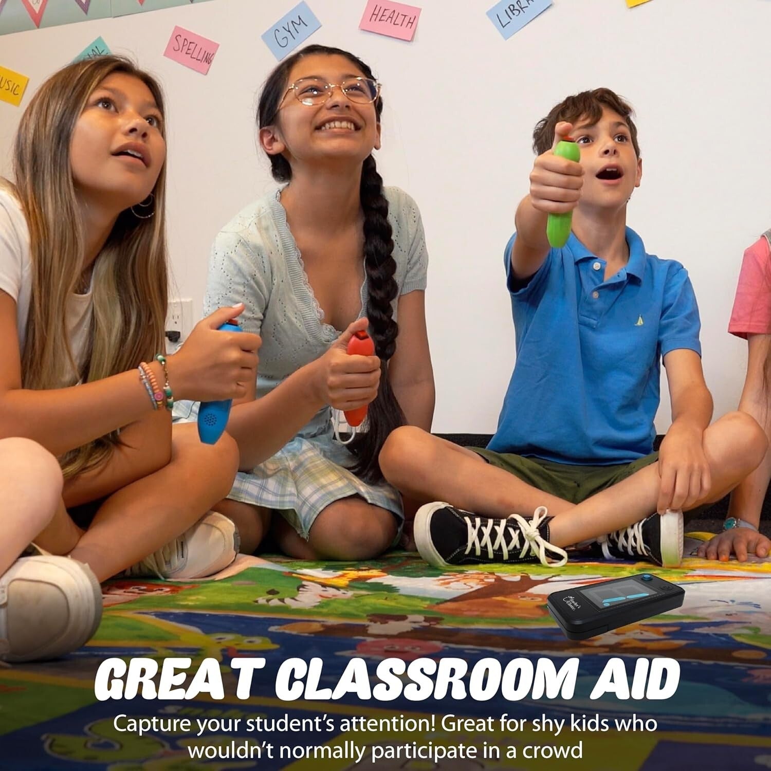 Fast-Action Game Show Experience: 8-Player Wireless Buzzer Console - Ages 12-103