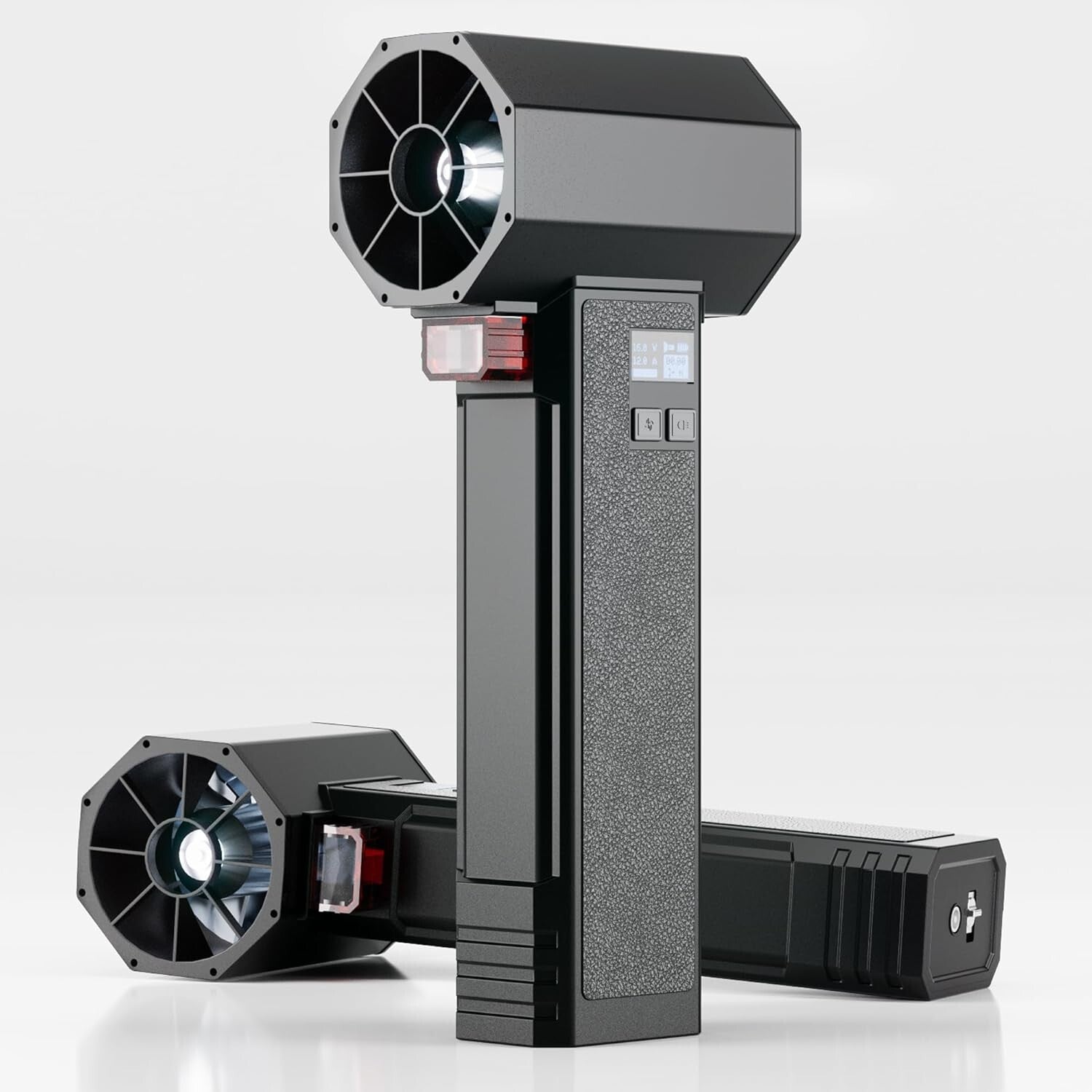 Portable Cordless Turbo Fan Leaf Blower - Ideal for Car Drying & Patio Cleaning