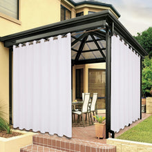 Load image into Gallery viewer, Waterproof Outdoor Curtains for Heavy Privacy &amp; Sunlight Blocking - 110W x 84L
