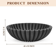 Load image into Gallery viewer, Sleek Decorative Resin Bowl - Multi-Purpose for Kitchen &amp; Entry Table