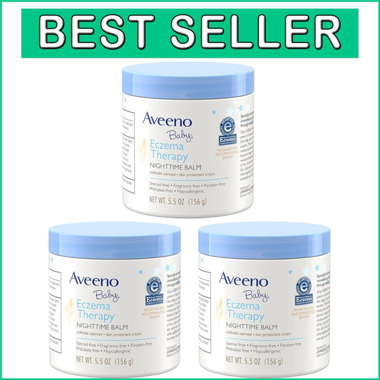 Certified Eczema Relief Balm for Newborns & Infants – Hypoallergenic, Non-Greasy