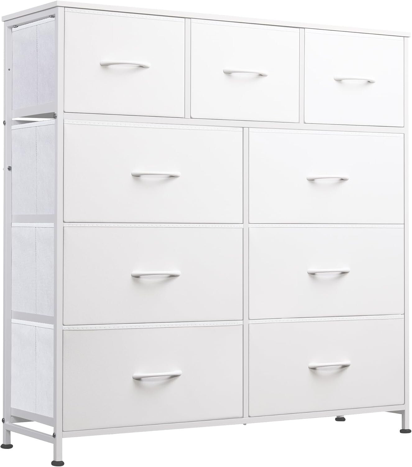 Stylish Freestanding 9-Drawer Storage Tower - Functional Design for Every Space