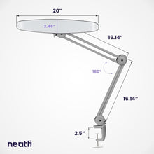 Load image into Gallery viewer, Flicker-Free 2,200 Lumens Adjustable Desk Lamp - Perfect for Hobbies &amp; Crafts