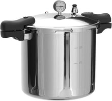 Load image into Gallery viewer, Premium 23 Quart Stainless Steel Pressure Cooker with Induction Base - Denali