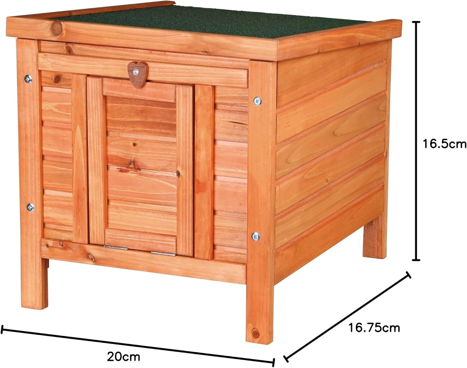 Versatile Weather-Resistant Animal Hut - Safe Retreat for Turtles & Small Pets