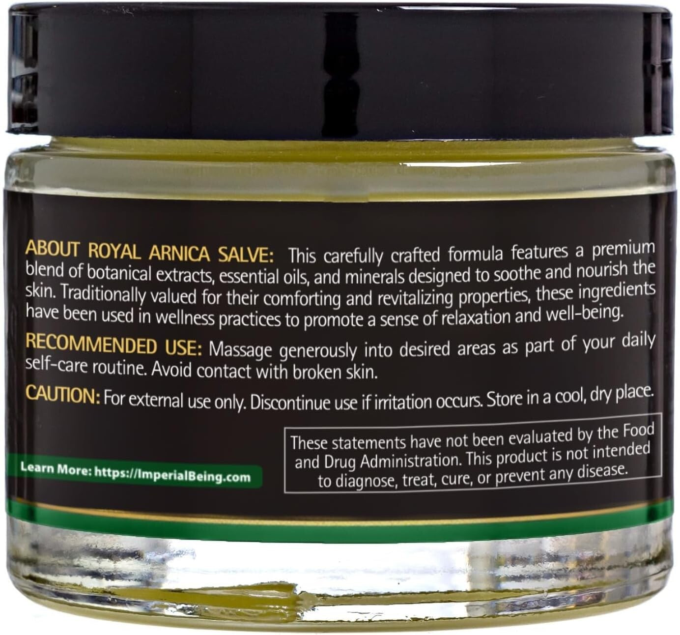 Luxurious Organic Arnica Salve for Skin Nourishment & Soothing Muscle Relaxation
