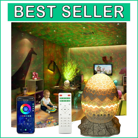 4-in-1 Galaxy Projector: Bluetooth Speaker & Relaxing Sounds for Bedroom Bliss