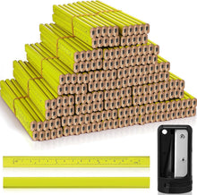 Load image into Gallery viewer, Professional Quality 200 Pcs Flat Carpenter Pencils &amp; Sharpeners for Woodwork