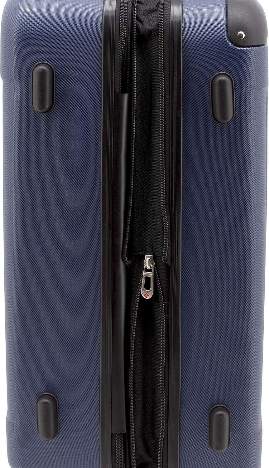 Expandable Chicago Hardside Spinner Luggage Set - 95 Liters Total Capacity