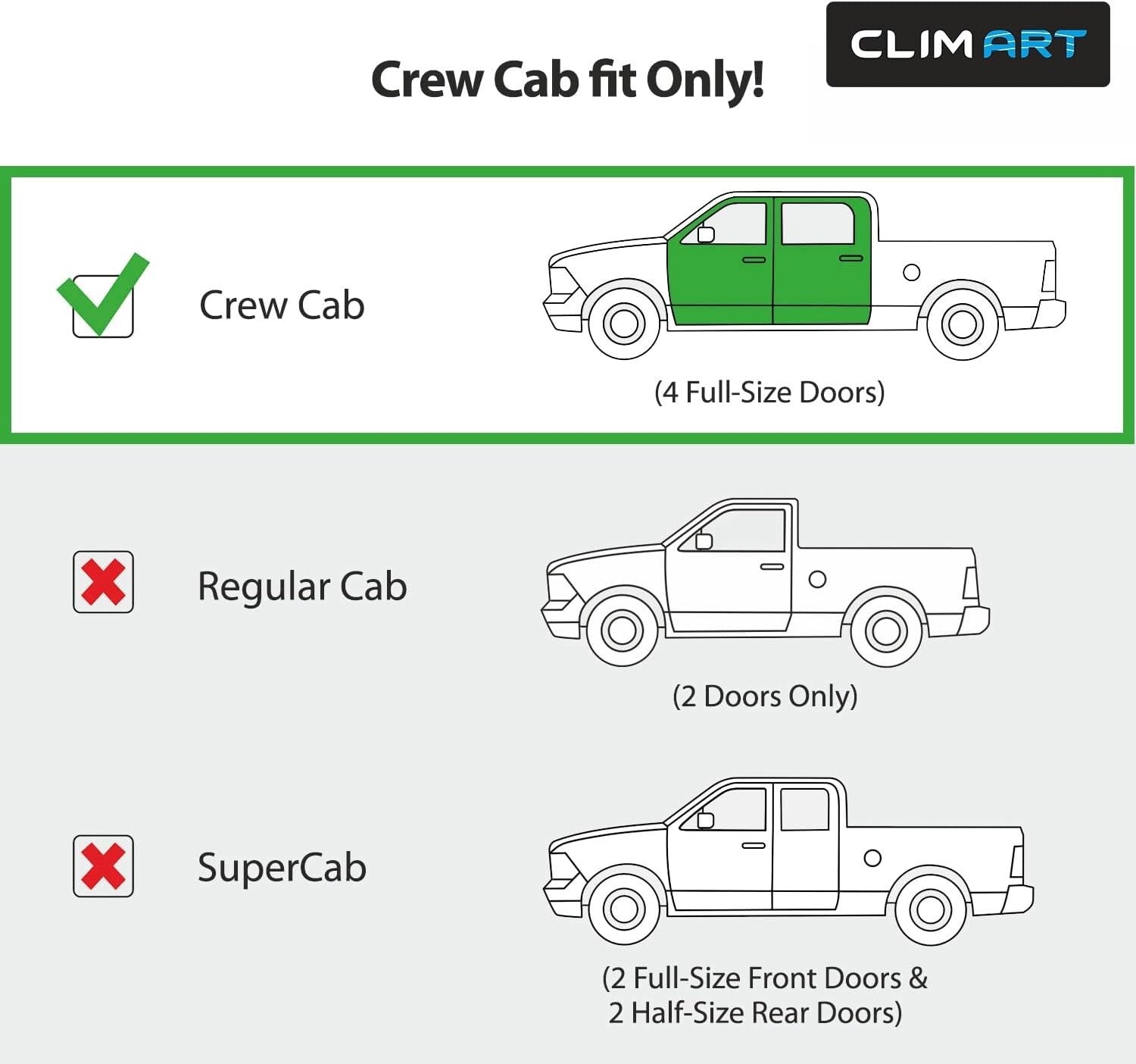 Incredibly Durable Rain Guards for Super Duty Trucks | No-Drill Install Solution